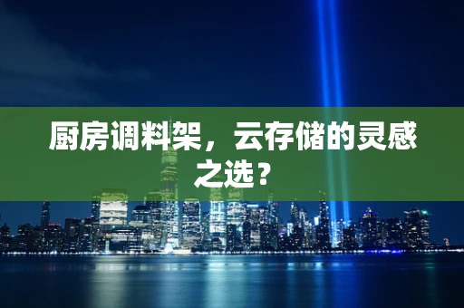 厨房调料架，云存储的灵感之选？