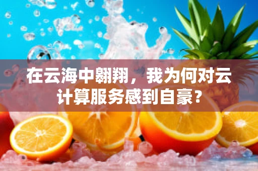 在云海中翱翔，我为何对云计算服务感到自豪？