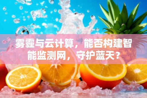 雾霾与云计算，能否构建智能监测网，守护蓝天？