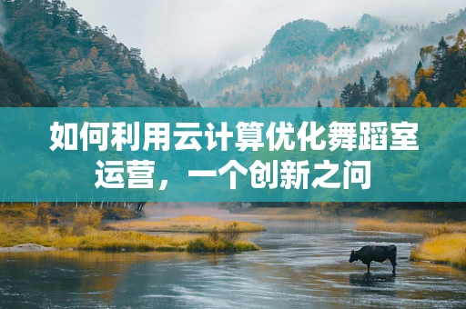 如何利用云计算优化舞蹈室运营，一个创新之问