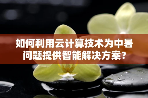 如何利用云计算技术为中暑问题提供智能解决方案？