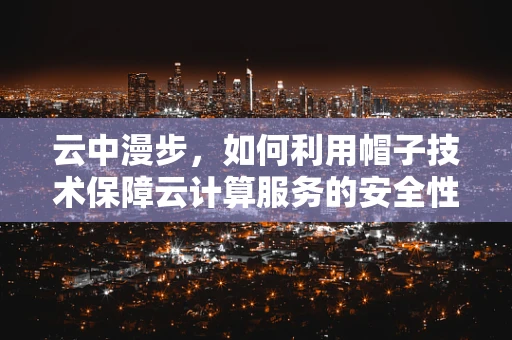 云中漫步，如何利用帽子技术保障云计算服务的安全性？