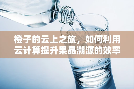 橙子的云上之旅，如何利用云计算提升果品溯源的效率？