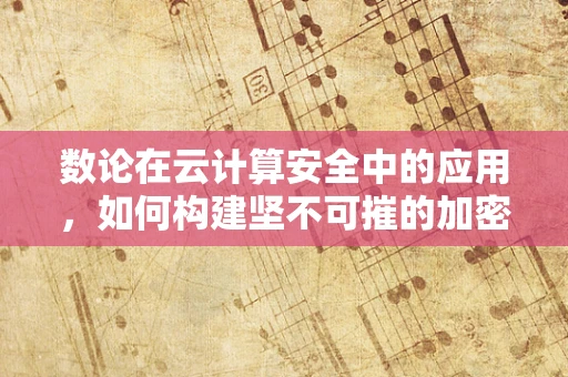 数论在云计算安全中的应用，如何构建坚不可摧的加密基石？