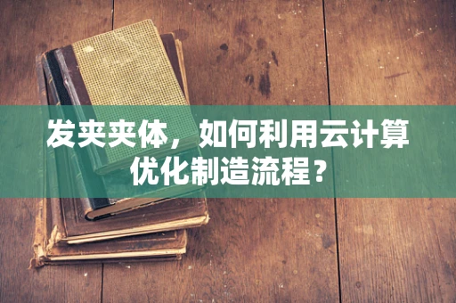 发夹夹体，如何利用云计算优化制造流程？
