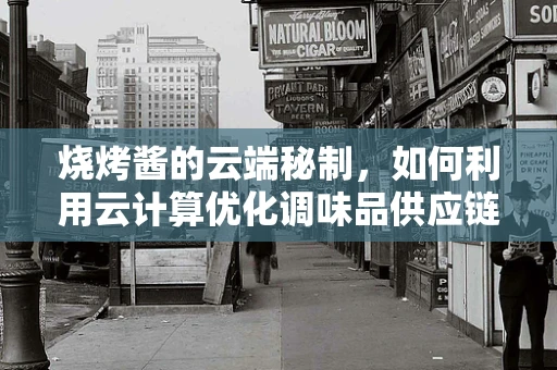 烧烤酱的云端秘制，如何利用云计算优化调味品供应链？