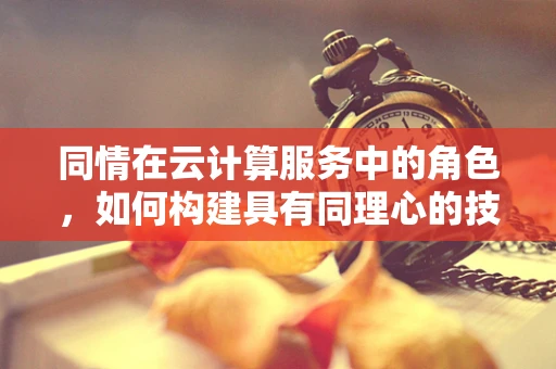 同情在云计算服务中的角色，如何构建具有同理心的技术？