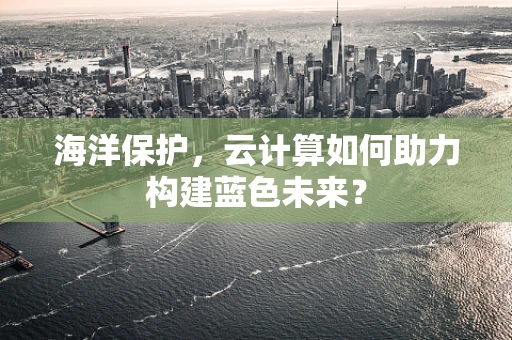 海洋保护，云计算如何助力构建蓝色未来？
