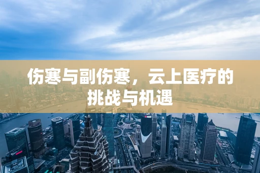 伤寒与副伤寒，云上医疗的挑战与机遇
