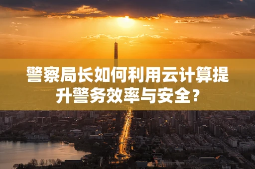 警察局长如何利用云计算提升警务效率与安全？