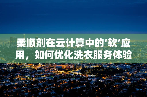 柔顺剂在云计算中的‘软’应用，如何优化洗衣服务体验？