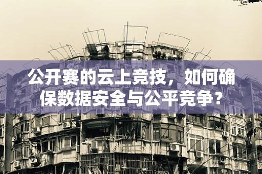 公开赛的云上竞技，如何确保数据安全与公平竞争？
