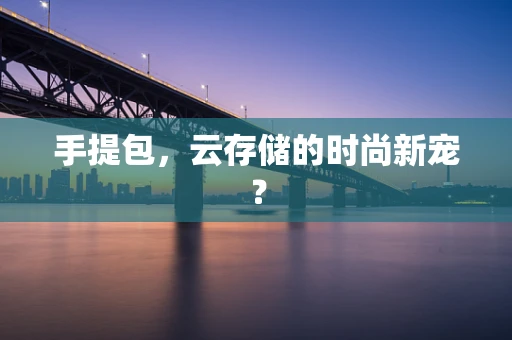 手提包，云存储的时尚新宠？