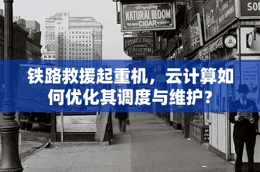 铁路救援起重机，云计算如何优化其调度与维护？