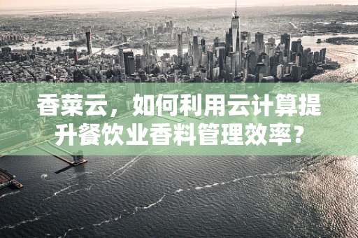 香菜云，如何利用云计算提升餐饮业香料管理效率？