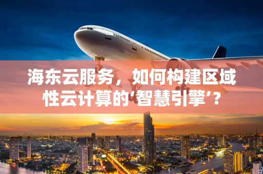 海东云服务，如何构建区域性云计算的‘智慧引擎’？