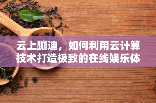 云上蹦迪，如何利用云计算技术打造极致的在线娱乐体验？
