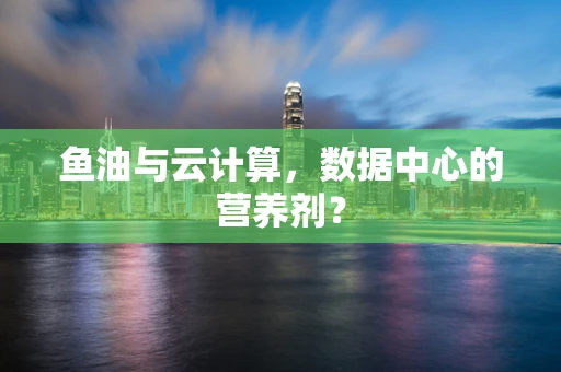 鱼油与云计算，数据中心的营养剂？