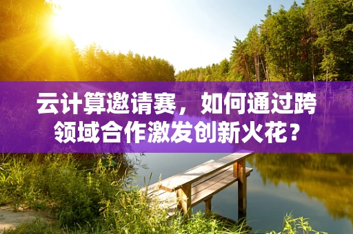 云计算邀请赛，如何通过跨领域合作激发创新火花？