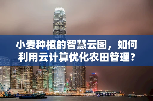 小麦种植的智慧云图，如何利用云计算优化农田管理？