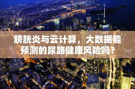 膀胱炎与云计算，大数据能预测的尿路健康风险吗？