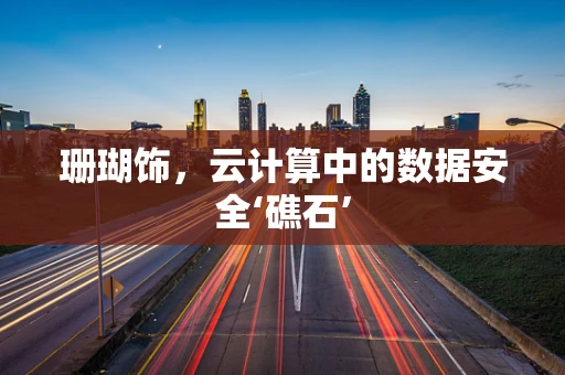 珊瑚饰，云计算中的数据安全‘礁石’