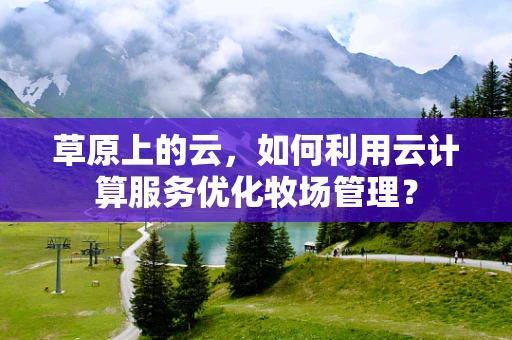 草原上的云，如何利用云计算服务优化牧场管理？