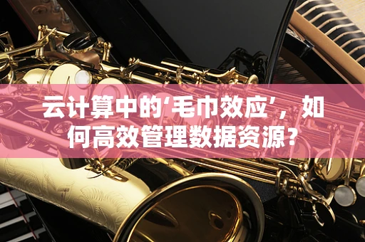 云计算中的‘毛巾效应’，如何高效管理数据资源？