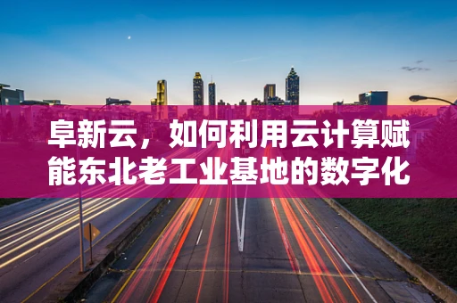 阜新云，如何利用云计算赋能东北老工业基地的数字化转型？