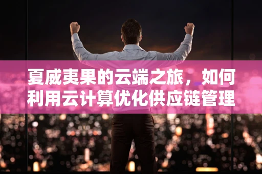 夏威夷果的云端之旅，如何利用云计算优化供应链管理？