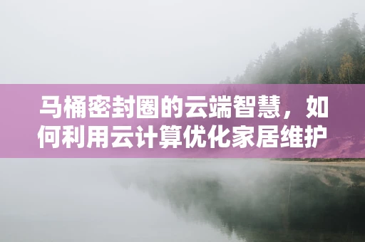 马桶密封圈的云端智慧，如何利用云计算优化家居维护？