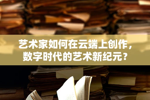 艺术家如何在云端上创作，数字时代的艺术新纪元？