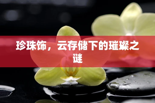 珍珠饰，云存储下的璀璨之谜