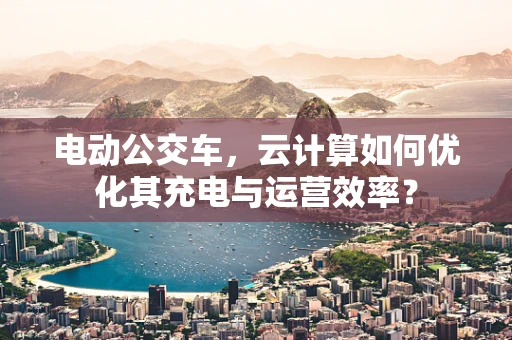 电动公交车，云计算如何优化其充电与运营效率？