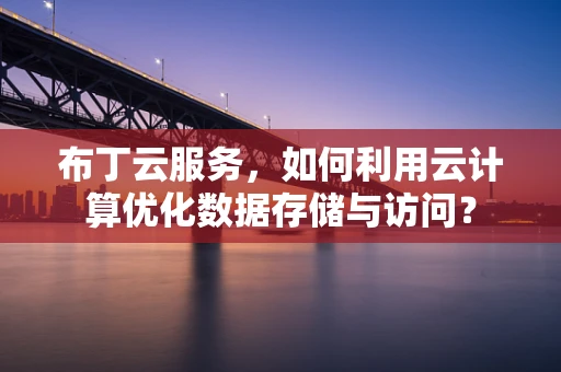 布丁云服务，如何利用云计算优化数据存储与访问？