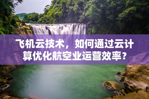 飞机云技术，如何通过云计算优化航空业运营效率？