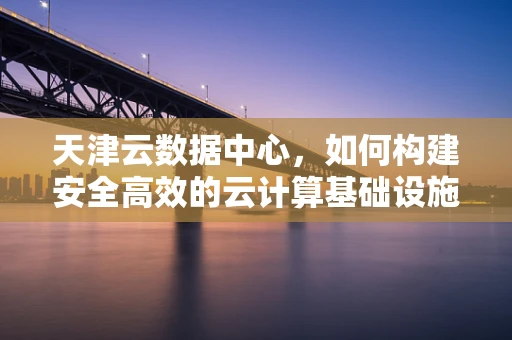 天津云数据中心，如何构建安全高效的云计算基础设施？
