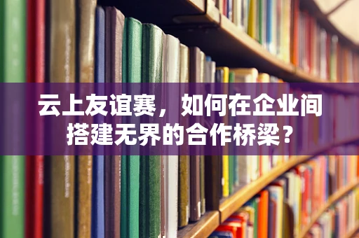 云上友谊赛，如何在企业间搭建无界的合作桥梁？