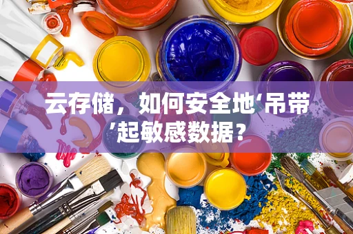 云存储，如何安全地‘吊带’起敏感数据？