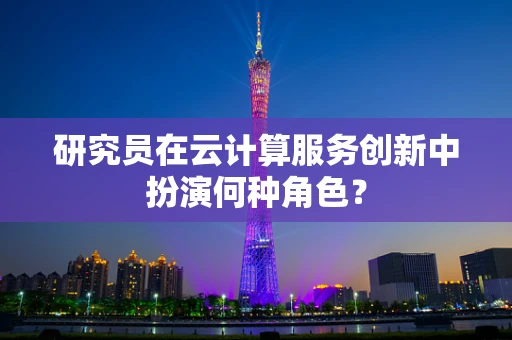 研究员在云计算服务创新中扮演何种角色？