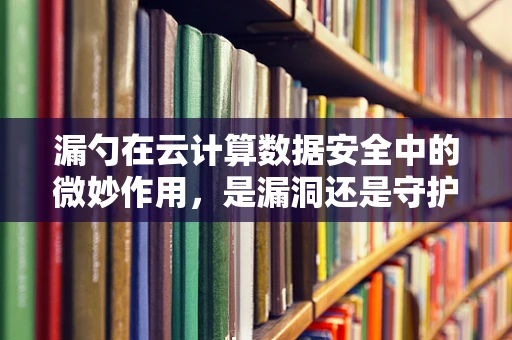 漏勺在云计算数据安全中的微妙作用，是漏洞还是守护者？