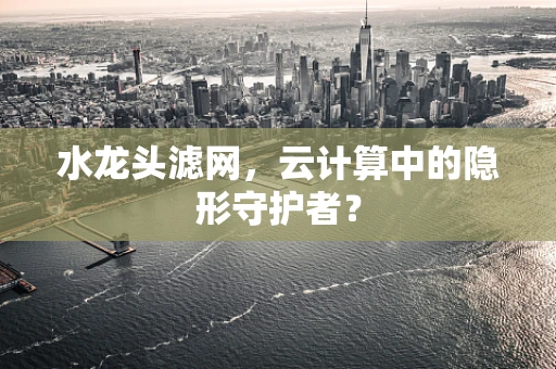 水龙头滤网，云计算中的隐形守护者？