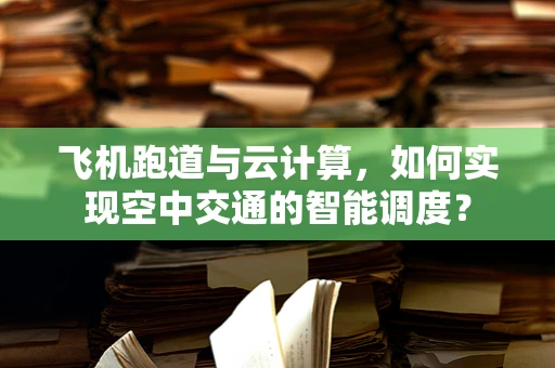 飞机跑道与云计算，如何实现空中交通的智能调度？