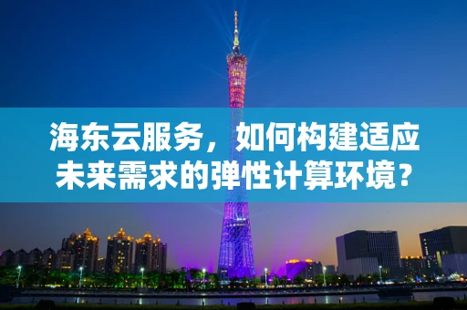 海东云服务，如何构建适应未来需求的弹性计算环境？