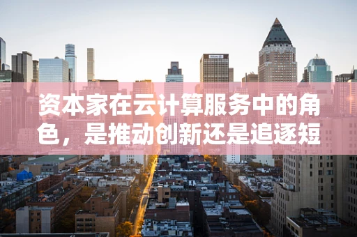 资本家在云计算服务中的角色，是推动创新还是追逐短期利益？
