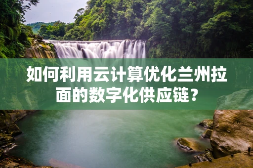 如何利用云计算优化兰州拉面的数字化供应链？