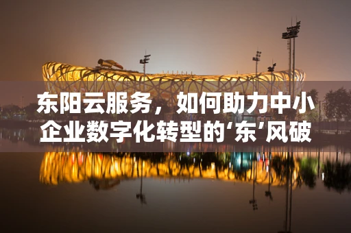 东阳云服务，如何助力中小企业数字化转型的‘东’风破浪？