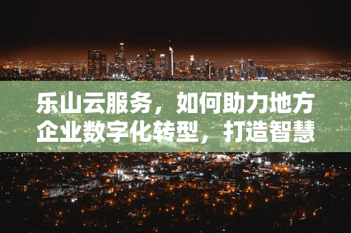 乐山云服务，如何助力地方企业数字化转型，打造智慧城市新名片？
