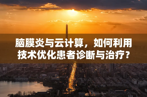 脑膜炎与云计算，如何利用技术优化患者诊断与治疗？