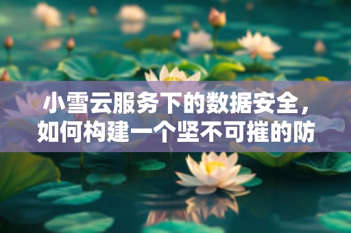 小雪云服务下的数据安全，如何构建一个坚不可摧的防护网？